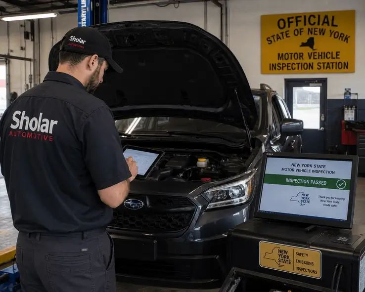 NY auto inspections performed by mechanic in Auburn NY